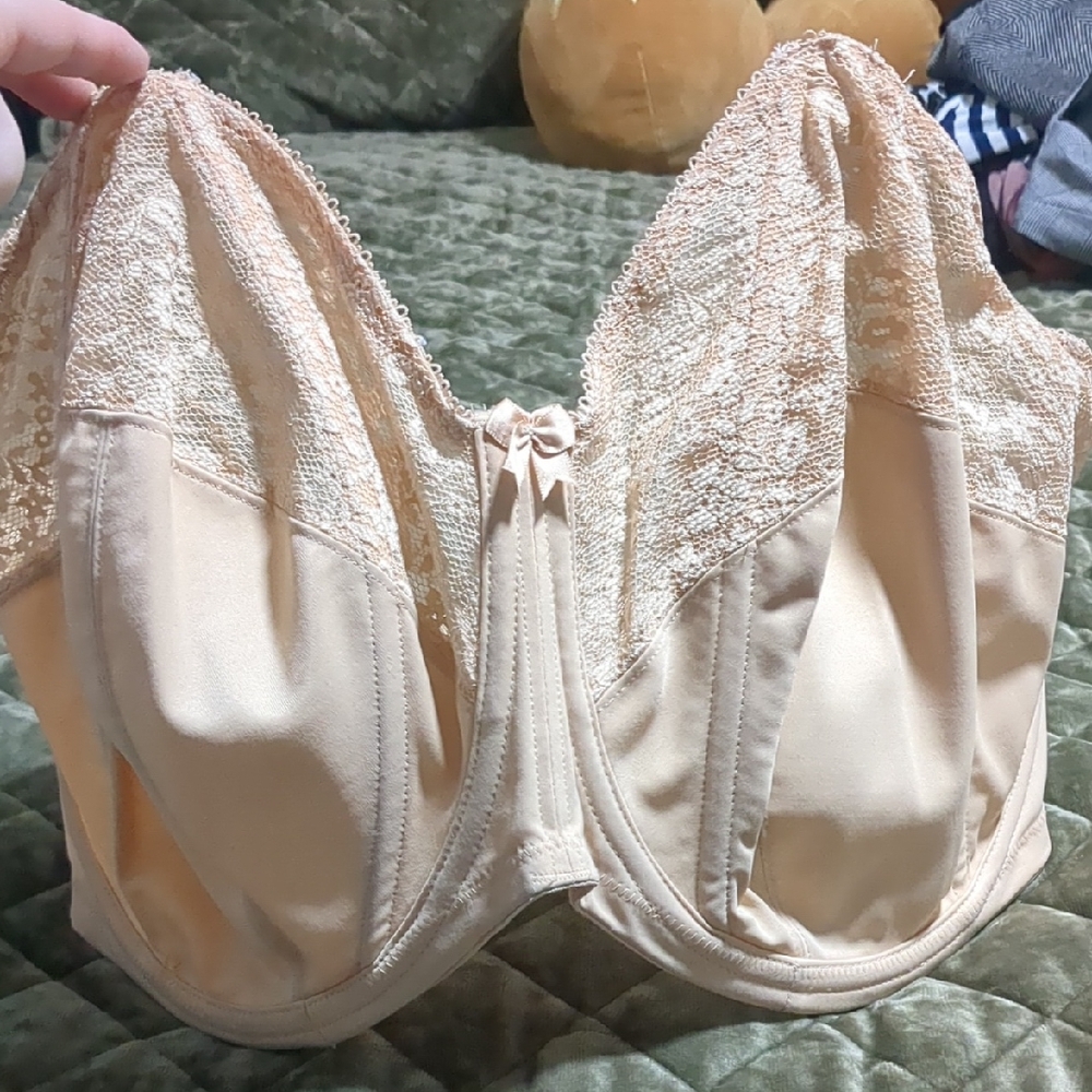 Goddess Lace Accent Strapless Bra 36L